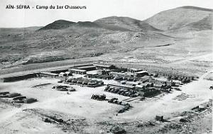 Ain-Sefra - 1er Chasseurs - Vue aerienne sur le Camp